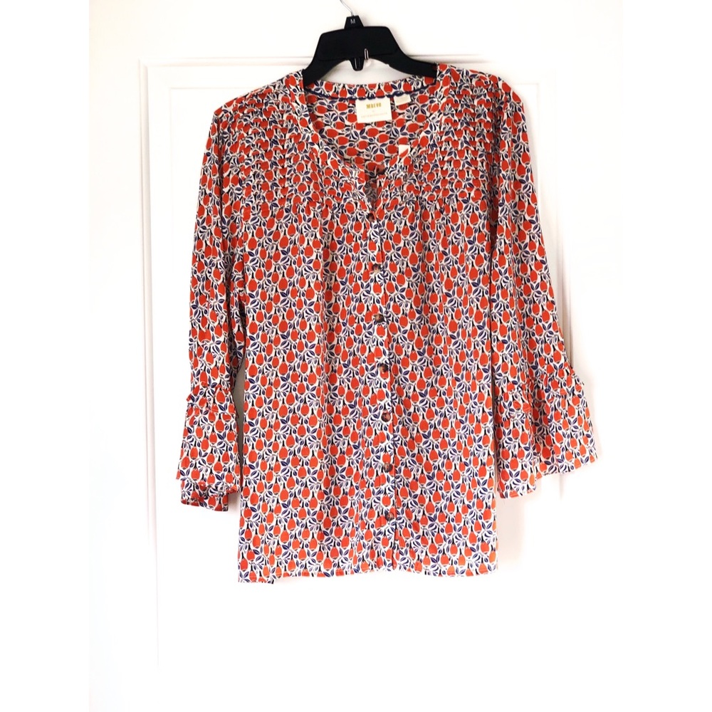 Maeve button down blouse
